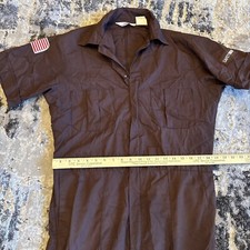 Vintage Walls Master Made Coveralls Jumpsuit Brown Sz 42 Regular USA Y2K