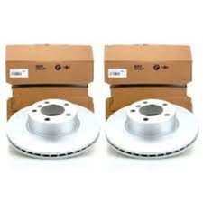 Front Brake Disc Rotor Set x 2 Genuine BMW 2 Series F40 F44 F48 X1 X2 F39 M Spor