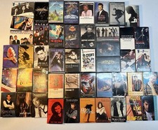 1980s 90s Lot of Music Cassette Tapes  HTF Cassette Singles 47  Carry Cases