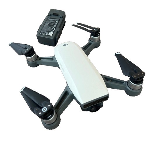 DJI Spark Base 1080p Camera Drone - White| Open Box| No Charger
