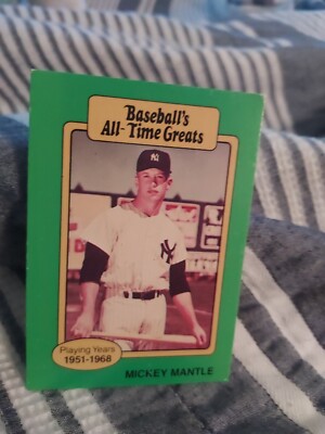 1987 Micky Mantle Baseball Alltime Greats