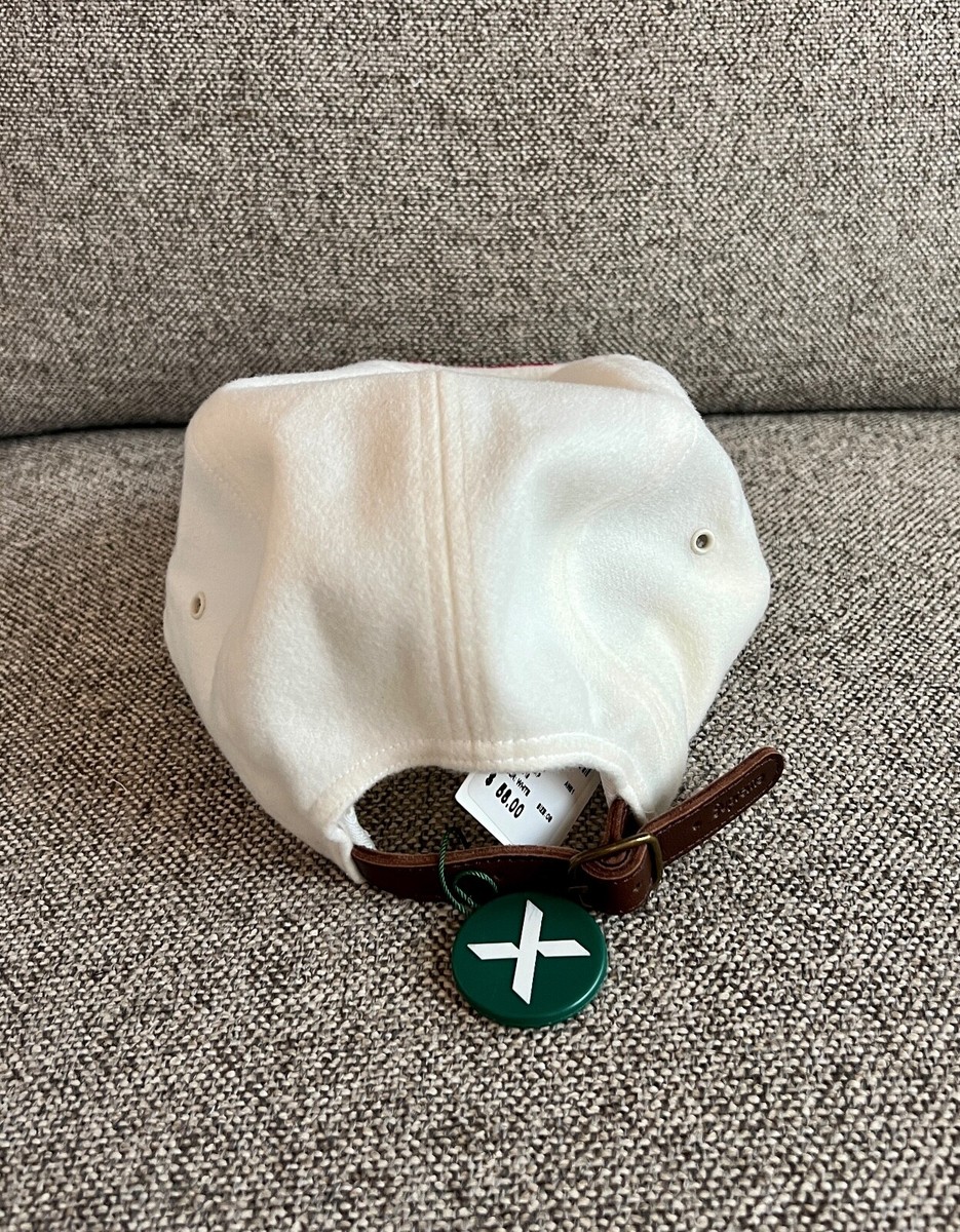 Deadstock Supreme x Loro Piana Wool Camp Cap Adjustable White Box