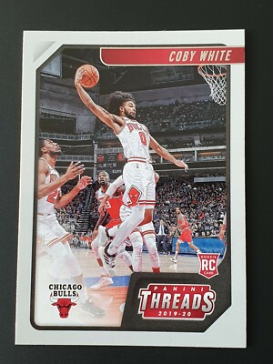 2019-20 Panini Chronicles #95 Coby White RC / Threads