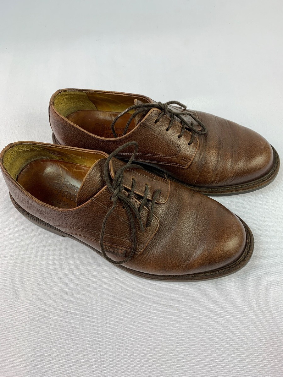 Mephisto Air Relax Shoes Brown Leather Derby Dress Casual Comfort Men\'s Size 11 Mephisto Air Relax Goodyear Welt Men main image 2