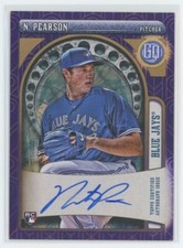 2021 Topps Gypsy Queen Auto Indigo Nate Pearson RC Auto 146/150 Toronto Blue