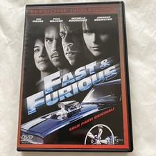 FAST & FURIOUS SOLO PARTI ORIGINALI - Film Dvd Versione Ex Noleggio