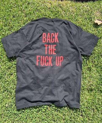 RARE! Vintage 90s ONYX “Bacdafucup” Album Promo Rap T Shirt