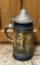 Original Gerzit (Sp Gerz) West Germany Beer Stein - Heidelberg