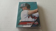 2017 PAWTUCKET RED SOX COMPLETE TEAM SET  35 cards  TRAVIS CASTILLO