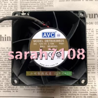 1PC AVC DBTB0838B2S 8038 12V 2.10A PWM High speed fan 4 wires #YT