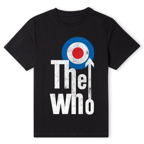 T-shirt unisexe officiel logo The Who Target - Photo 1/4