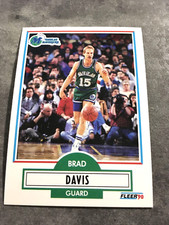 Brad Davis Mavericks 1990-91 Fleer #40