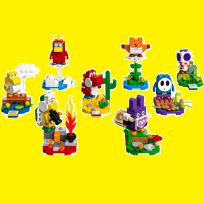 LEGO 71410 Serie Completa Personaggi Super Mario SERIES All