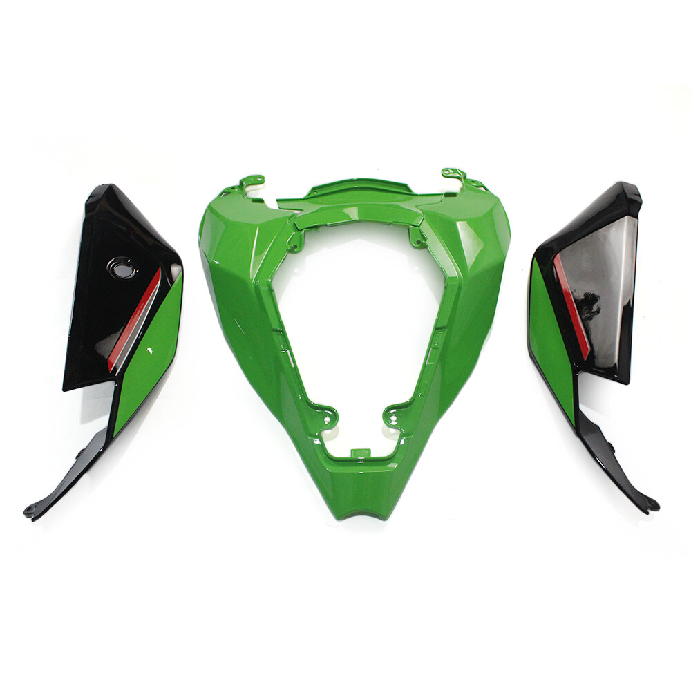 Injection Green White Fairing Kit for 2021 2022 Kawasaki Ninja