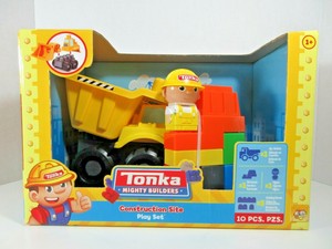 tonka mighty builders dump truck