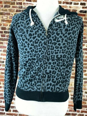 Nike CEMENT GRAY Colorway CHEETAH Print Hoodie Sweatshirt Elephant SZ SMALL | eBay
