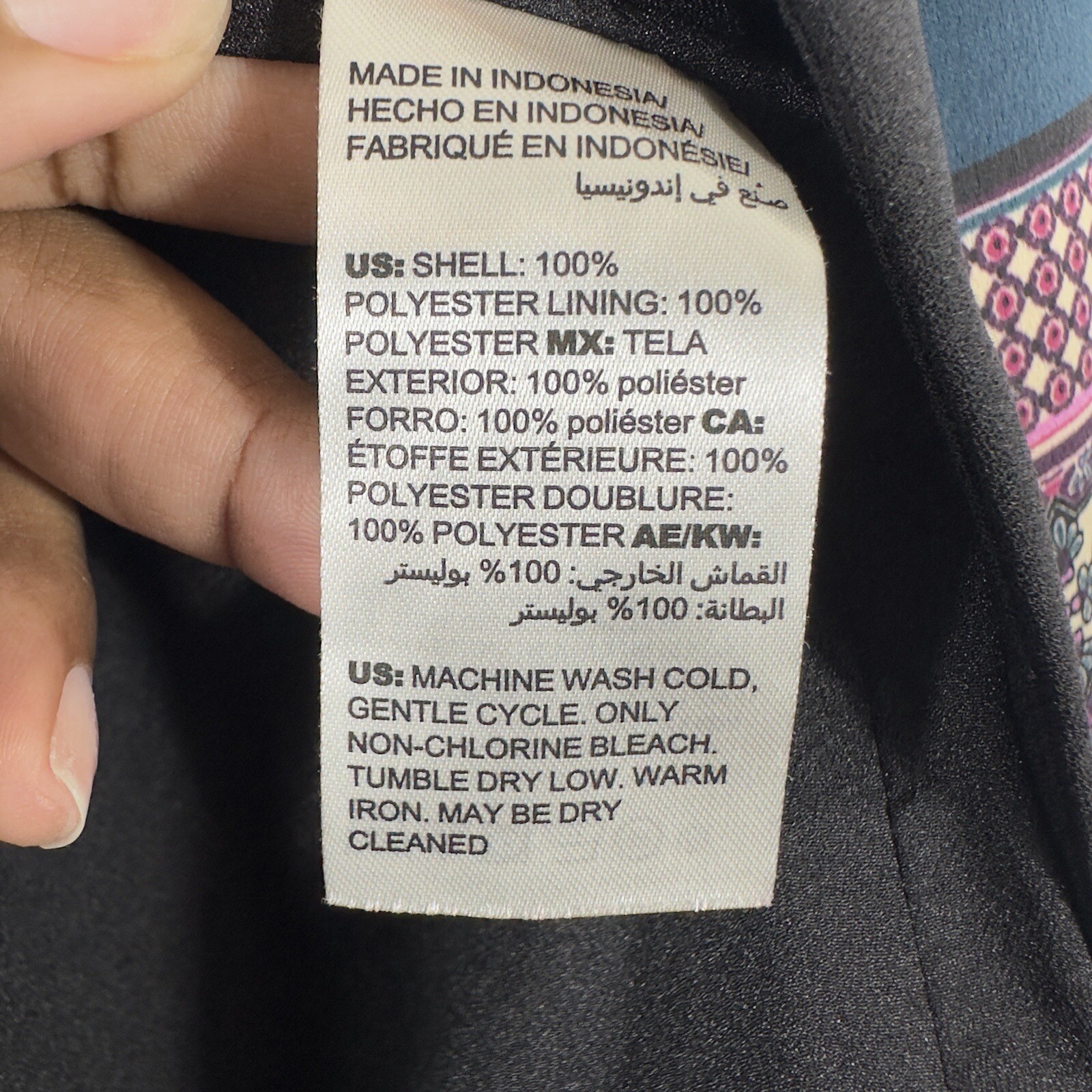 Chico’s Patchwork Open Front Jacket Cardigan  Siz… - image 12