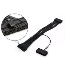 24PIN 20 4 Dual PSU Multiple Power Supply Splitter Adapter 30cm Cable Cord