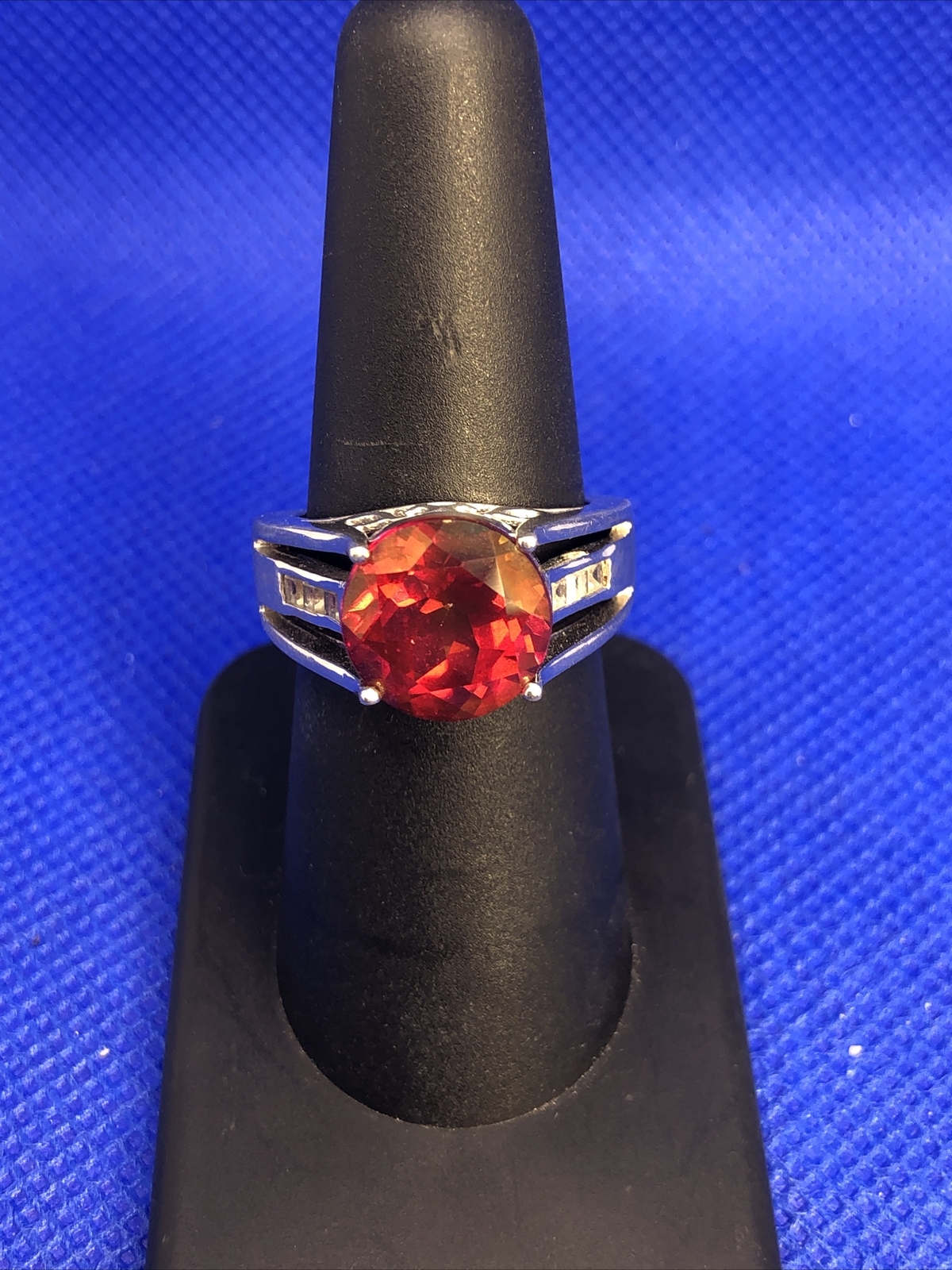 Designer BBJ 925 Sterling Silver Ruby Solitaire W… - image 12