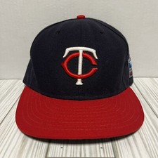 Minnesota Twins Hat Cap New Era 59Fifty Mens Size 7 1/2 Inaugural Season Logo