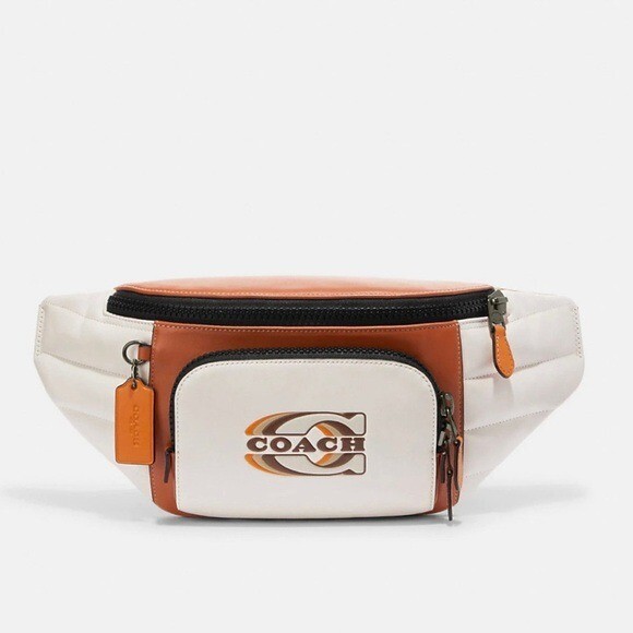 Men's Belt Bag C O A C H New York Track Belt Cross Body Bag Men's Belt Bag C O A C H New York Track Belt Cross Body Bag