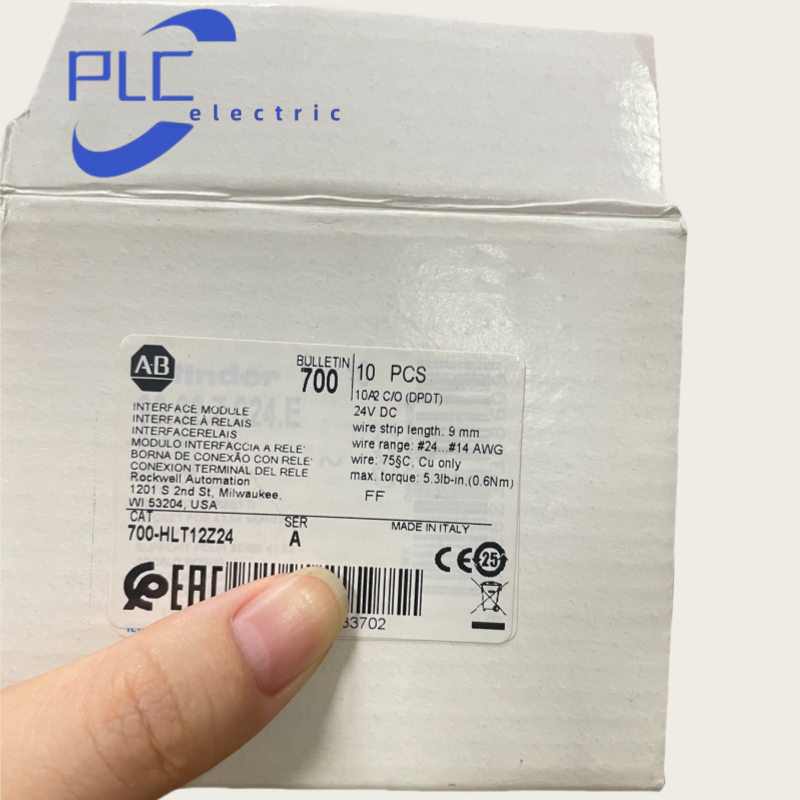 Allen Bradley 1PCS NEW Type 700-HLT12Z24 24V DC GP Terminal Block Relay