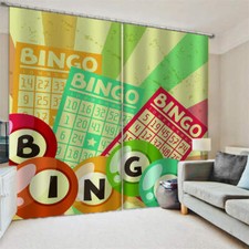 Color Baseball Nice Letter Edge Printing 3D Blockout Curtains Fabric Window