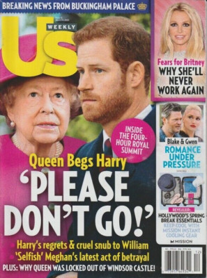 US Weekly Queen Bus Harry  Please Don t Go  March 2020 KL2370