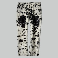 Men's Real Cowhide Hair On Leather Pant Cowboy Western Style Pant
