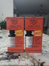 Lot 2 Argan Oil 100 PURE By nature's spirit 1 fl oz / 30 ml NEW UNOPENED BOX