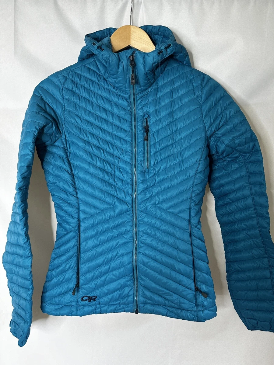 Verismo hooded top down jacket