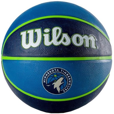 Bälle Basketball Wilson Nba Team Minnesota Timberwolves WTB1300XBMIN Grün-Blau