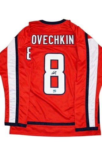 Alex Ovechkin Washington Capitals Signed Custom Hockey Jersey Framework Cert