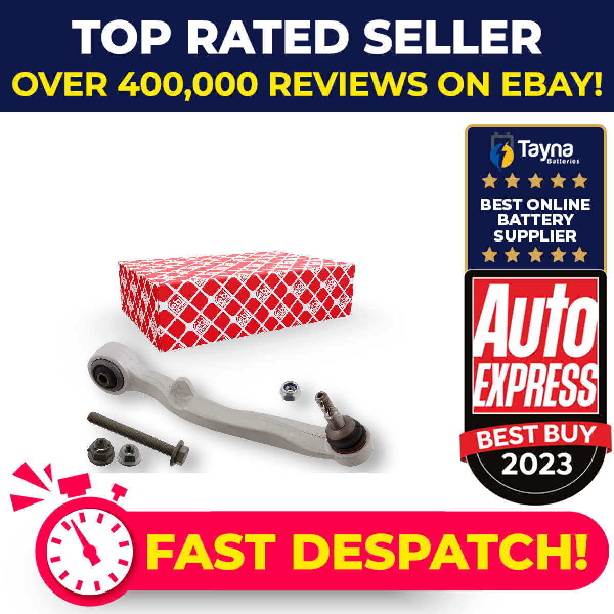 Wishbone / Suspension Arm fits BMW 540 E60 4.0 05 to 09 N62B40A Track Control