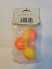 Eagle Claw Snap-on Float Orange/Yellow 1-1/4" 3Pk Fishing Bobber NEW NOS — photo 4