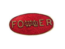 FOWLER LEEDS Steam Traction Engines Agricultural Machinery Enamel Pin Badge