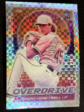 2021 Panini PRIZM OVERDRIVE X-FRACTOR ROOKIE Brent Honeywell item 1