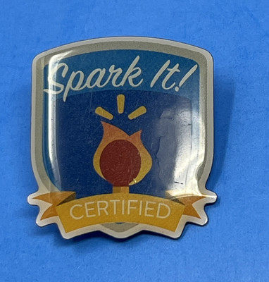 #ad #ad Walmart Lapel Pin Spark It Certified $9.99