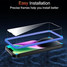TZGZT True 9H Shatterproof 3 Pack for iPhone 14 Screen Protector Tempered Gla