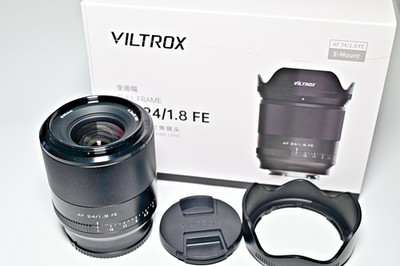 Objektiv Viltrox 24mm F1.8  FE Vollformat Weitwinkel AF Sony E Mount sehr gut