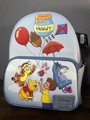 Loungefly Disney Winnie the Pooh Balloon Group Portrait Mini Backpack Loungefly x Disney Winnie The Pooh Backpack & Wallet Floral  main image 4