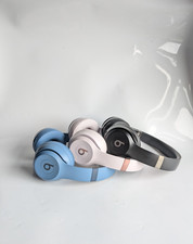 Beats Solo 4 Wireless Bluetooth Headphones Pink Black Blue