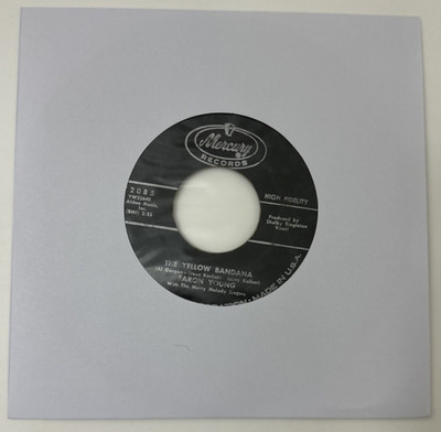 Faron Young (45RPM) The Yellow Bandana / How Much I Must Have Loved You 1963