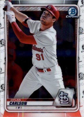 2020 Bowman Chrome Prospects #BCP106 Dylan Carlson - BB