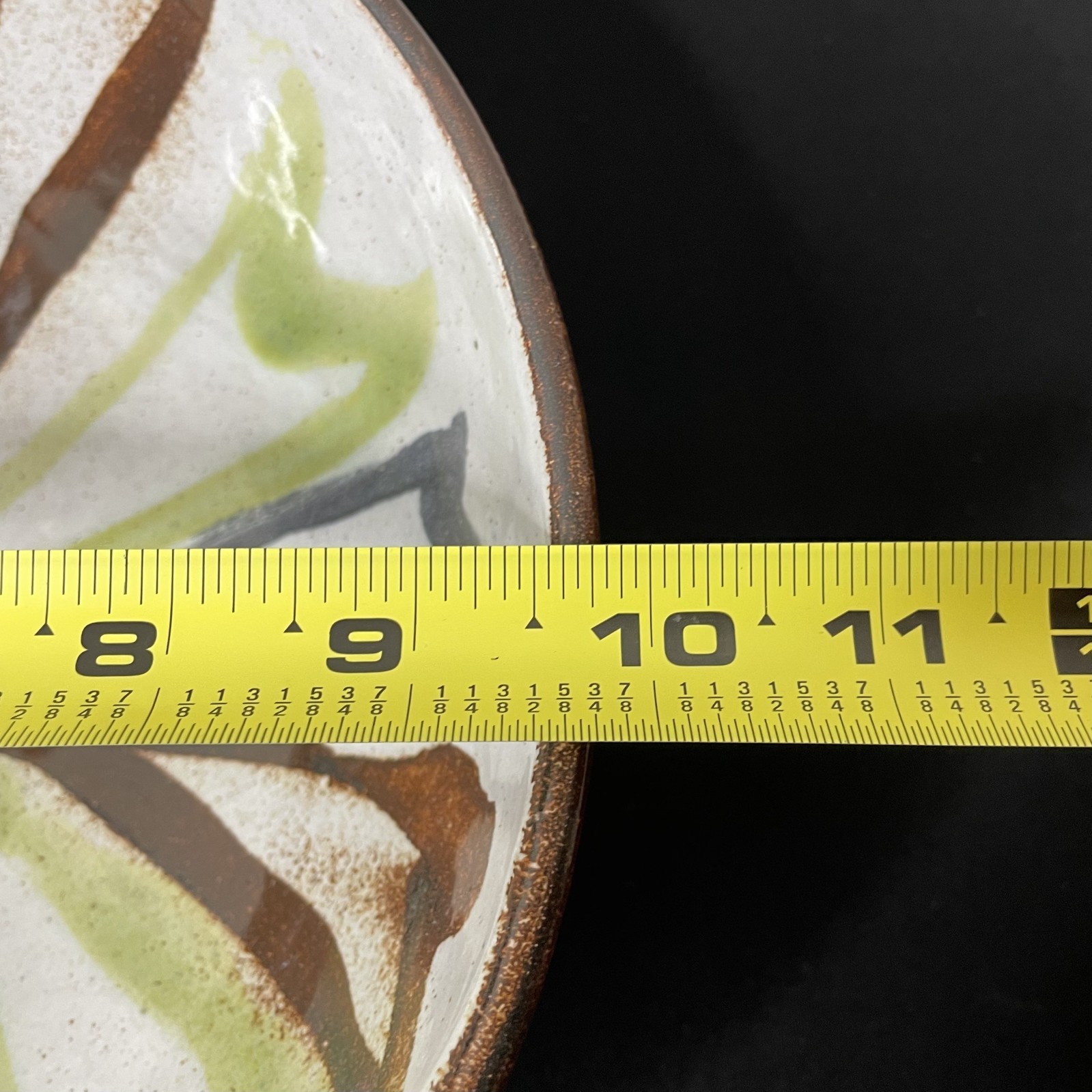 Vintage Mid Century Modern Martz Marshall Studios Bowl with Painted Design