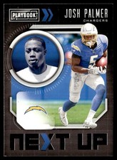 2021 Panini Playbook Next Up Josh Palmer Los Angeles Chargers #NXT-JPA