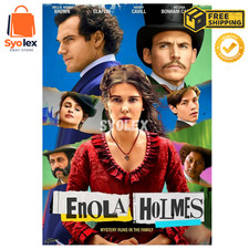 Enola Holmes 1  2 Separate DVD Mystery Adventure Film New Free Shipping