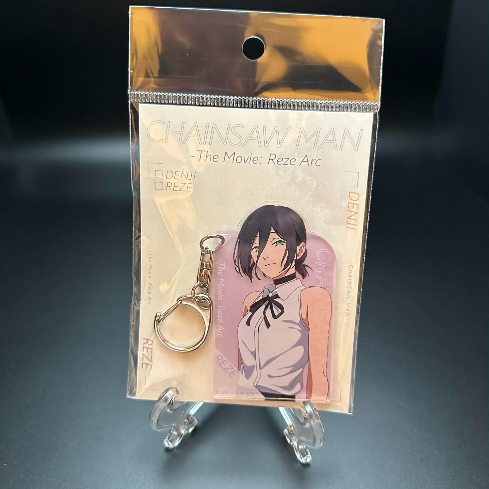 Chainsaw man reze arc movie - reze acrylic keyhain - official merchandise