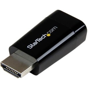 Startech Compact HDMI zu VGA Adapter Konverter 1920X1200/1080P 1 x 19-Pin HDMI D