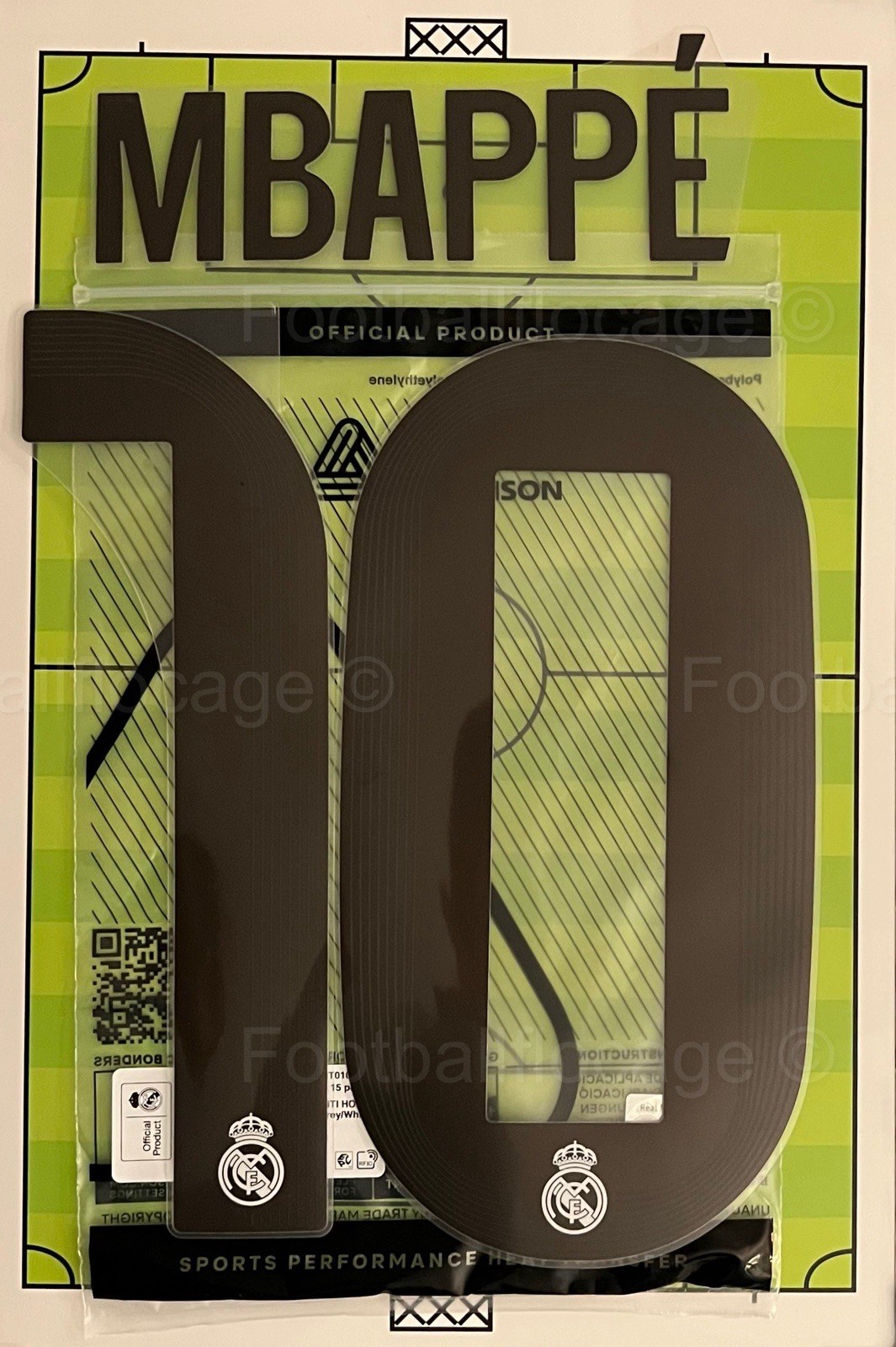 Flocage Mbappé Real Madrid #10 home : le cadeau parfait pour fan